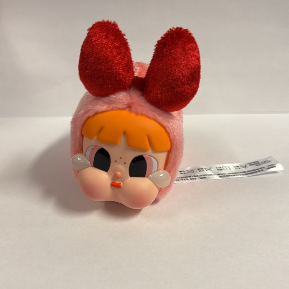 NWOT CRYBABY × Powerpuff Girls Series-Vinyl Face Plush - Blossom (Authentic) - Picture 3 of 14